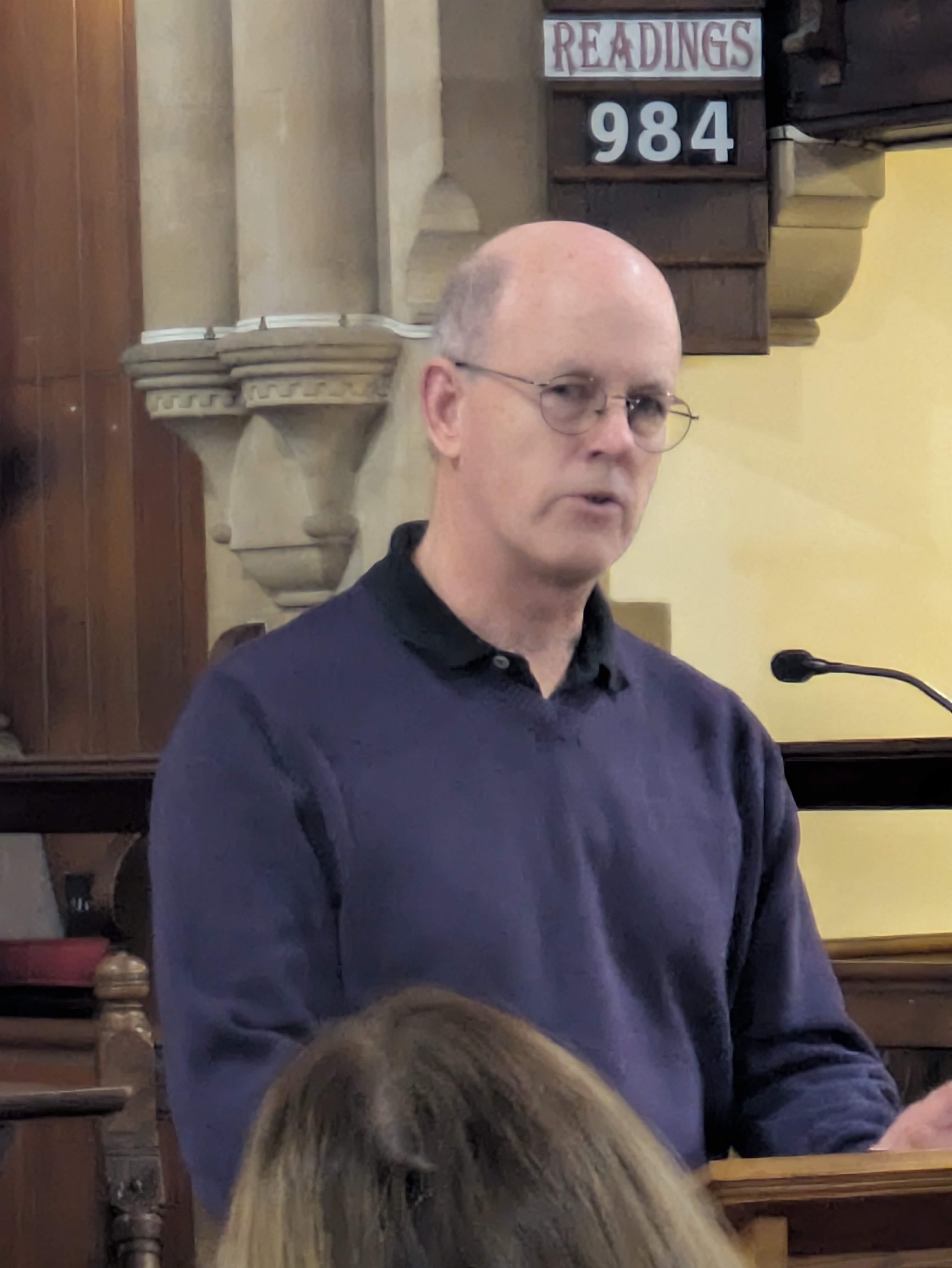 John Bowcock - poetry resident winner