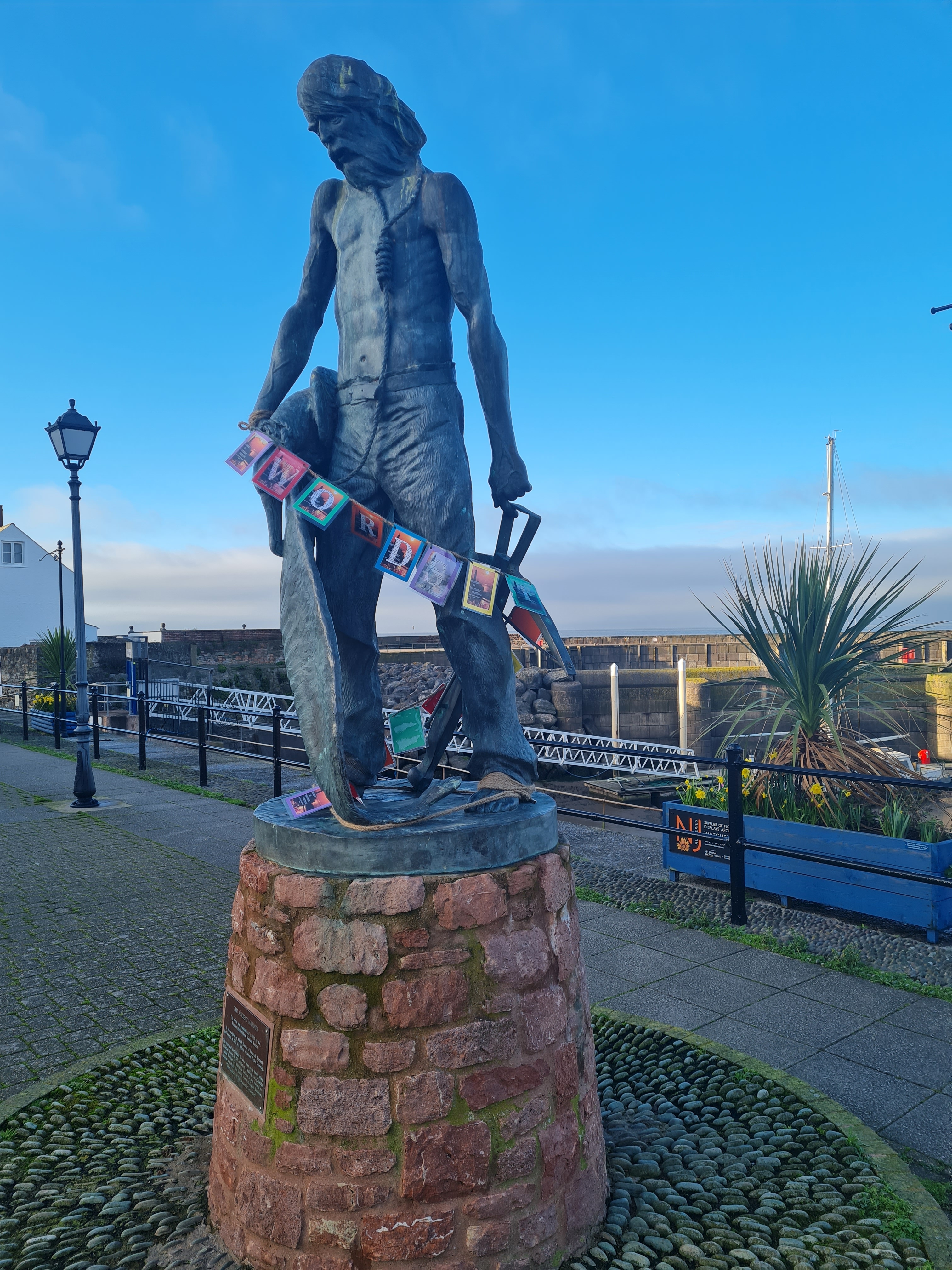 The Ancient Mariner statue